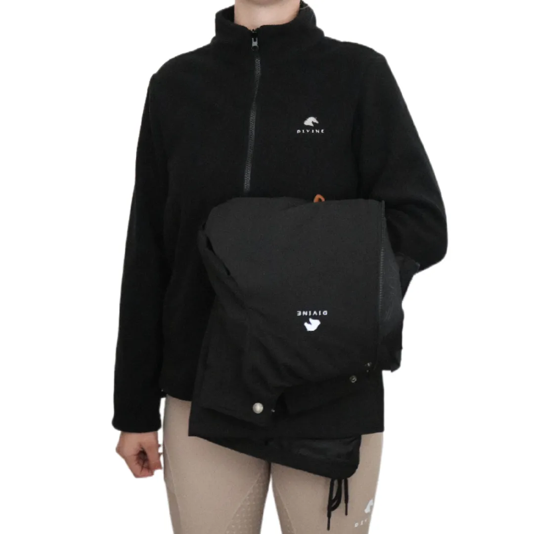 2 in 1 Total Comfort Jacket - Black