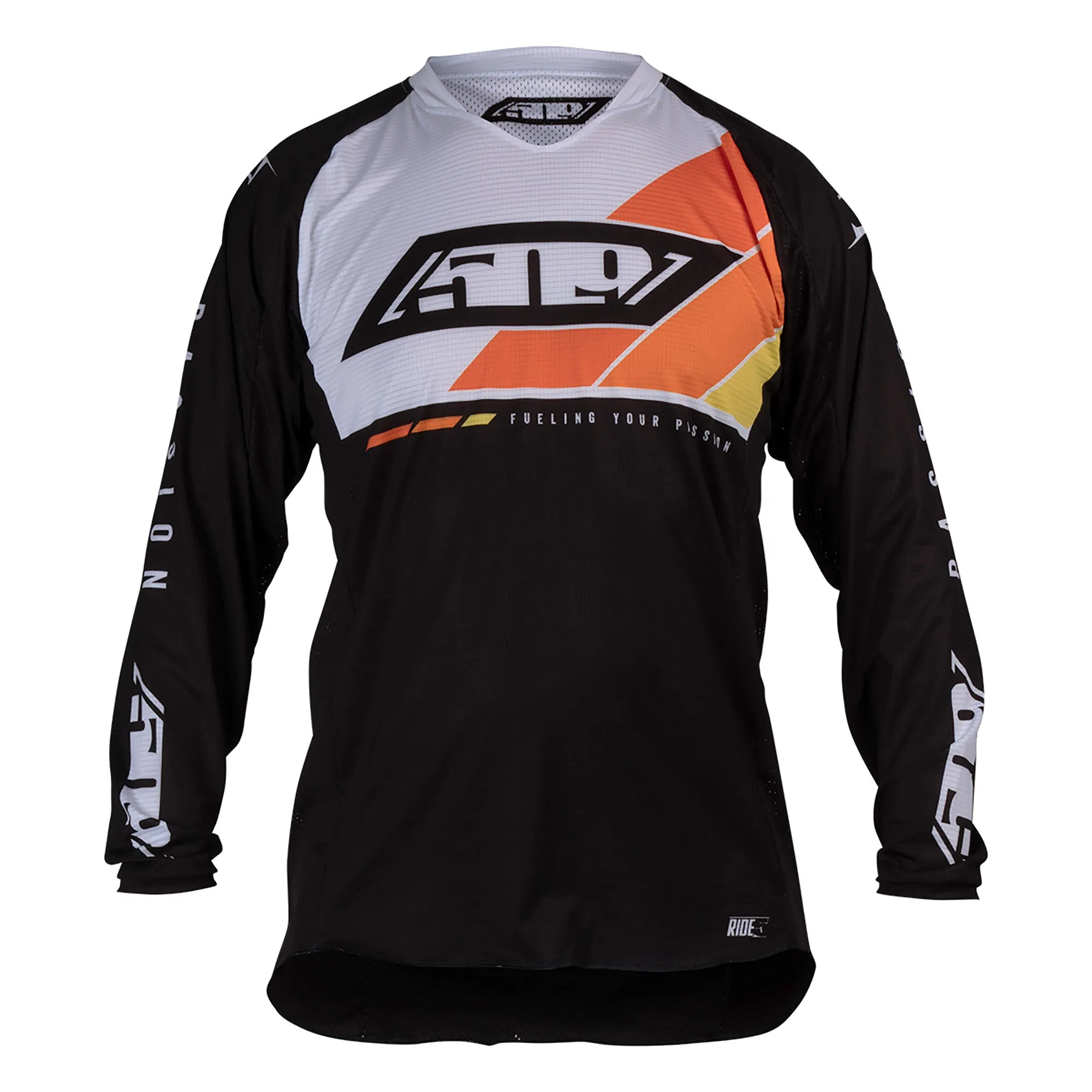 509  Ride 5 Jersey Lightweight Quick-Drying Breathable Mesh Paneling Infrared