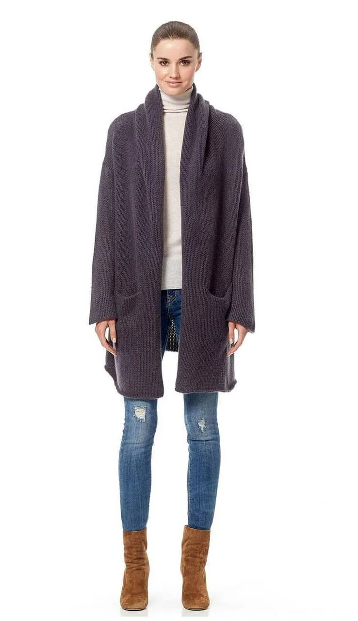 Bellany Oversized Sweater  - Cement