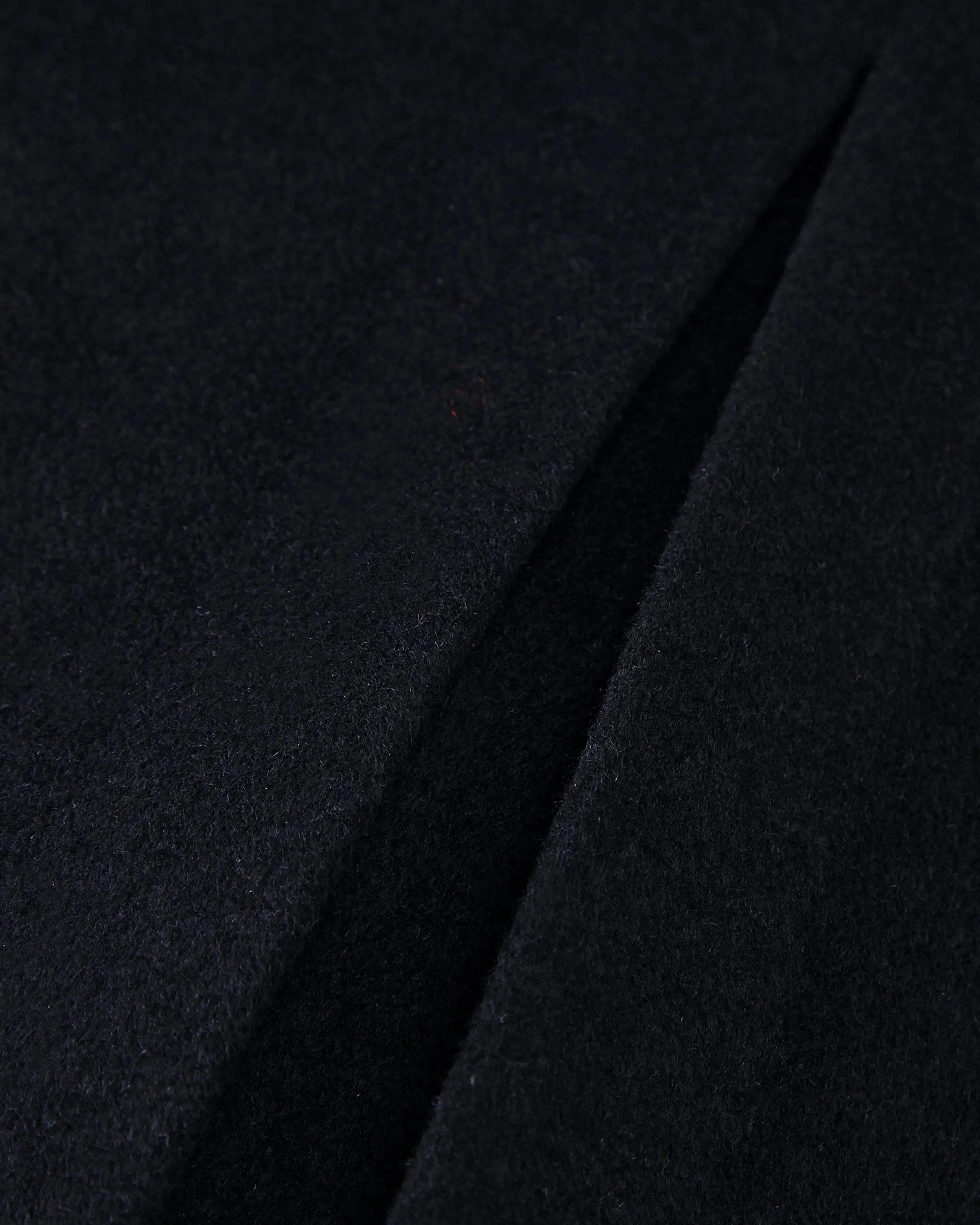 Black Wool Cashmere Greatcoat