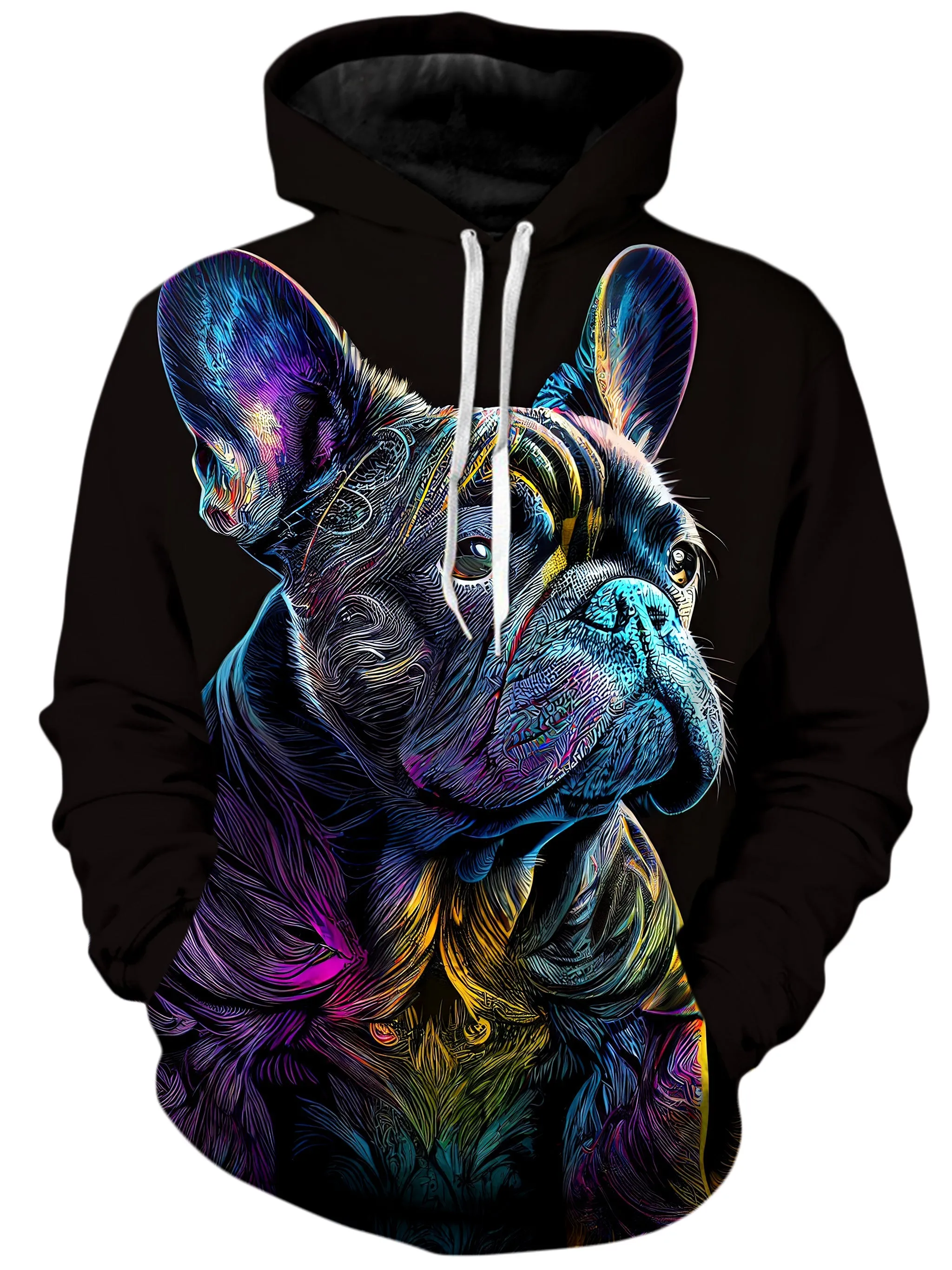 Brindle French Bulldog Unisex Hoodie