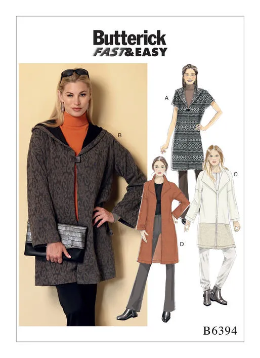 Butterick Coats B6394