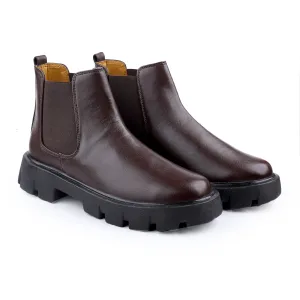 Bxxy's Vegan Leather Ultra Stylish Comfortable Slip-on Chelsea Boots for Men