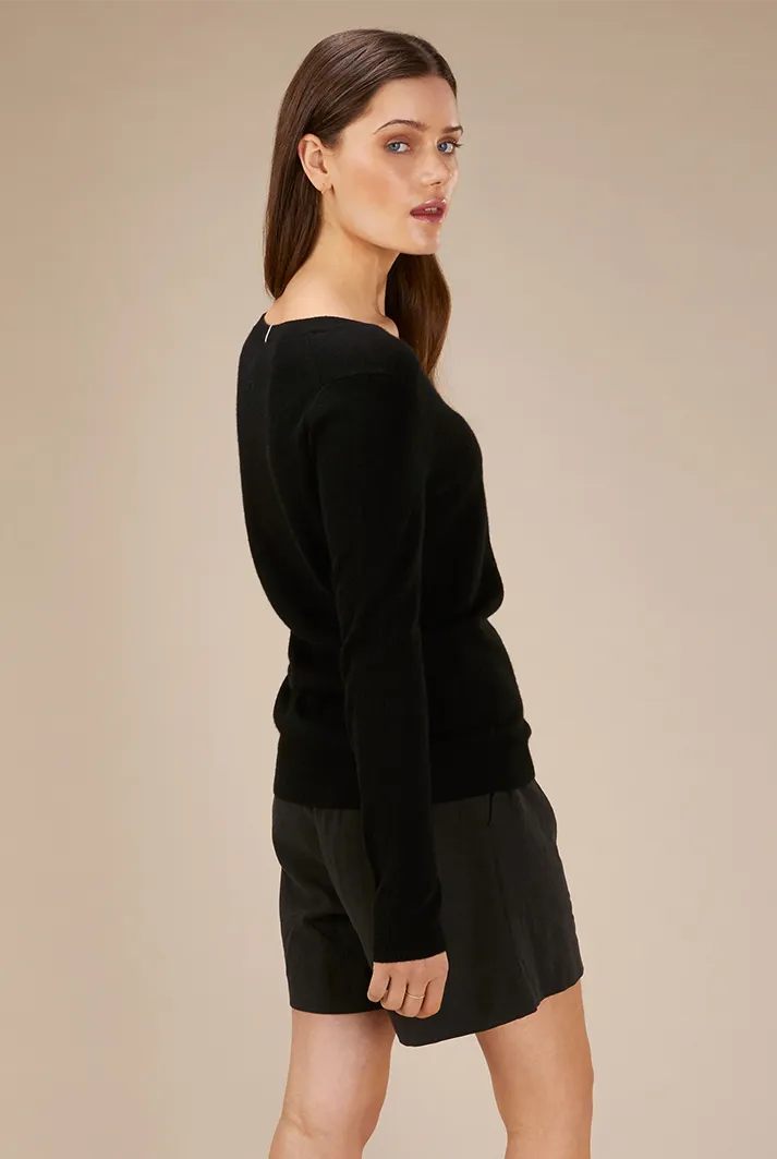 Cashmere V-neck Sweater