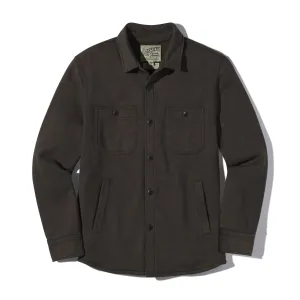 Dunlop Waffle Lined Shirt Jacket - Beluga