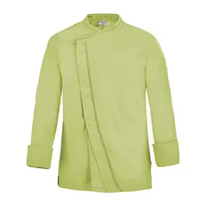 Men's Long Sleeve Lime Chef Coat  Mint - LAFONT